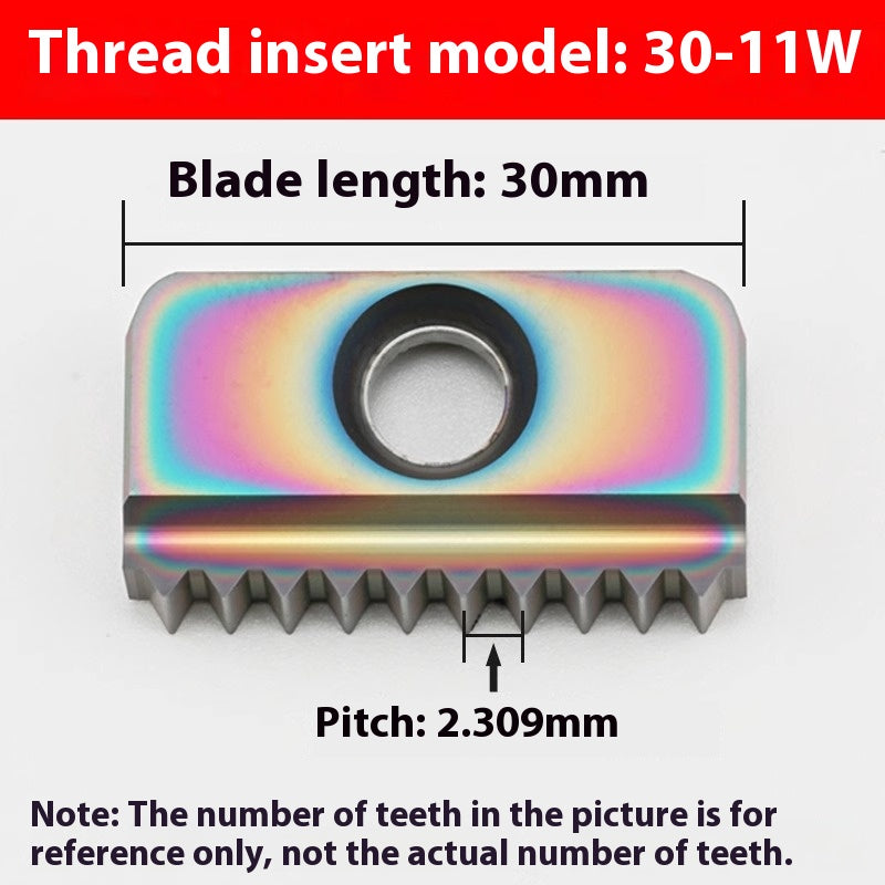 2061-SR00 machining center, thread milling shank, internal and external thread, comb shank, milling shank, lengthened single edge, double edge Shandong Denso Pricision Tools Co.,Ltd.